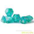 Nebula Glitter Sparkle Mixed Polyhedral DND Dice